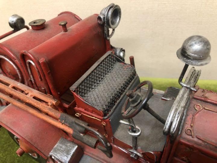 Amazon.co.jp: USA製 ブリキ 特大消防車 : ホーム＆キッチン